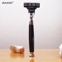 iRAZOR Clásico Manual Mach 3 Hoja De Afeitar Para Hombres Y Mujeres Eliminación Del Vello Barbería Herramienta De Peluquería - details 0