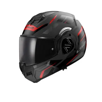 Casco LS2 Modular FF906 Advant Kuka Negro Rojo mate 569063732 - 1