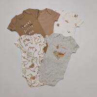 Ropa para niños, novedad de verano, mono triangular de manga corta para bebés, ropa para gatear, mono de bebé de cinco piezas - details 15