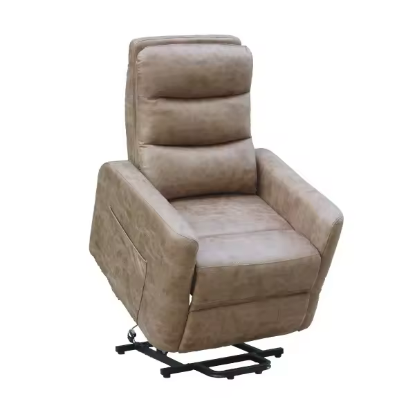 Butaca modelo Cancun Relax Power Lift - elevador de personas. Tapizada en tela Nolia de microfibra de gran calidad. Disponible en varios colores. - 1