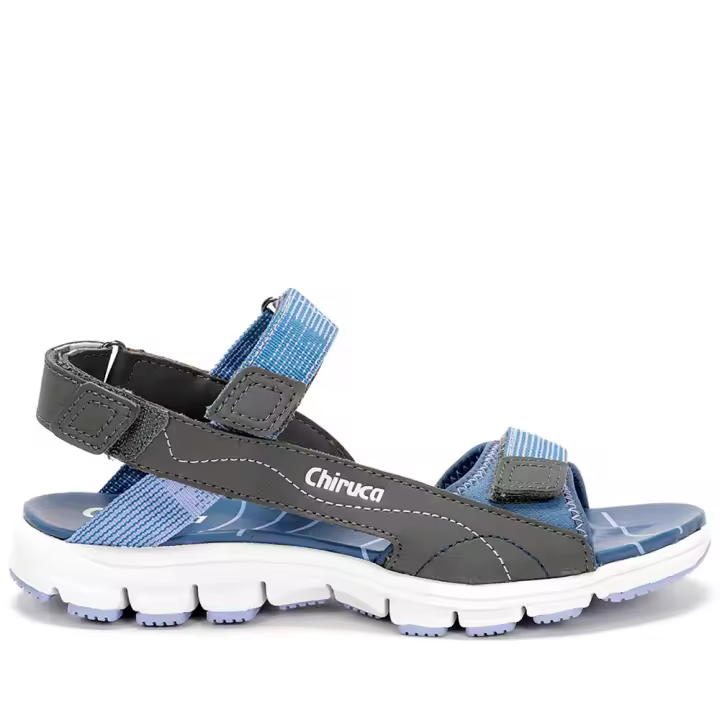 Sandalias Mujer Chiruca Formentera 15 Gris Azul 105927  Chiruca MARCAS MUJER Sandalias Sandalias Sport - 1