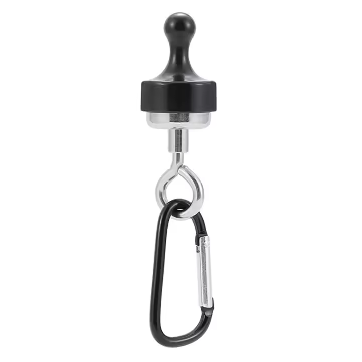  Clips De Correa Magnética Para Escalada Y Camping Con Fuerte Forza De Arrastre En Forma De D Para Picnic Y Senderismo - 1