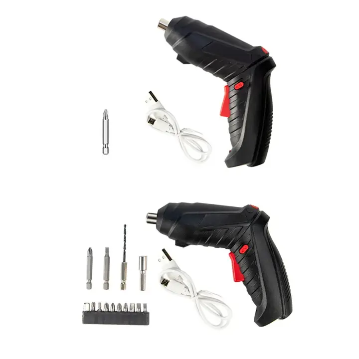 Destornillador Eléctrico Inalámbrico 3.6V Con Luz LED Para Reparación Herramientas Eléctricas De Mantenimiento Doméstico 1800mah - 1