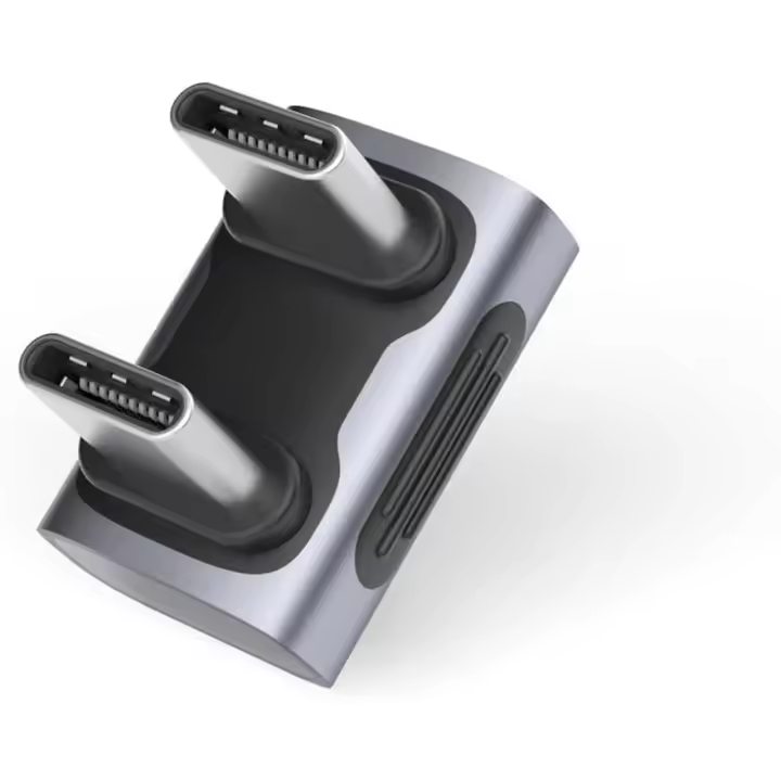 Adaptador USB-C Macho a USB-C Macho, Conector USB 4 para Thunderbolt 4/3, ROG Ally, Steam Deck, Switch, Dock, Mac, Tablet, iPhone 16 15 Pro MAX - 1
