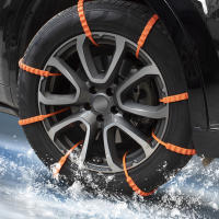 Cadenas De Nieve Para Coche 10/20Pcs Invierno Antideslizantes Cadenas Para Llantas De Neumáticos Emergencia Doble Ranura Resistente a La Nieve - details 1