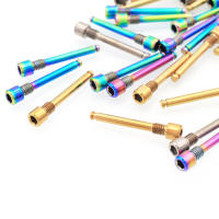 2Pcs Juego De Pastillas De Freno De Disco De Bicicleta Con Tornillo De Aleación De Titanio Para Calipero Accesorios De Ciclismo - details 7