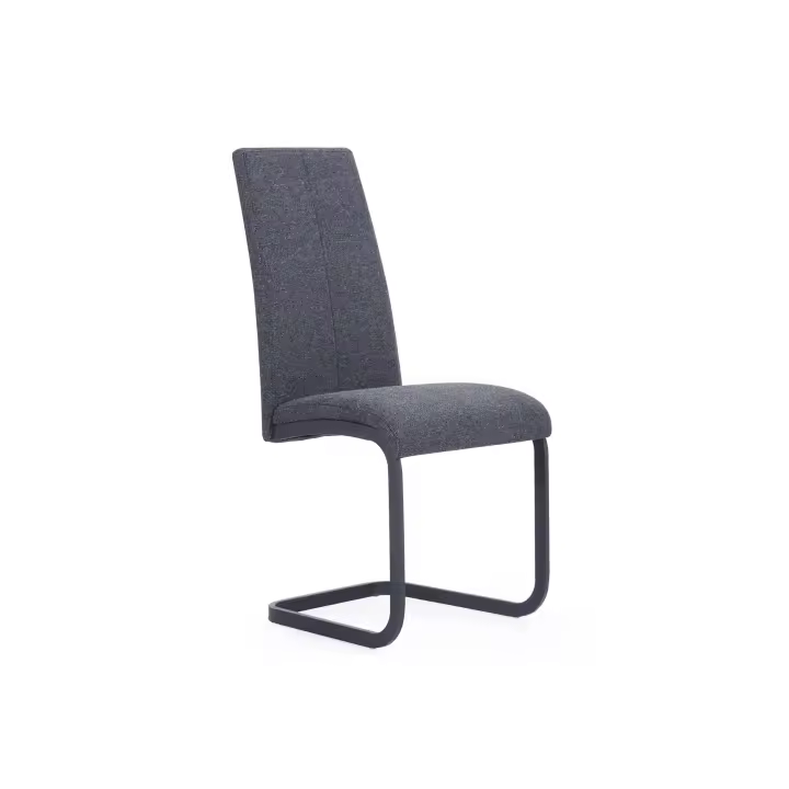 PACK DE 4 UNIDADES DE SILLA COMEDOR SMILE TEJIDO GRIS ANTRACITA PRECIO UNITARIO 79,233 €  ADC MUEBLECENTER  Envío Gratuito - 1