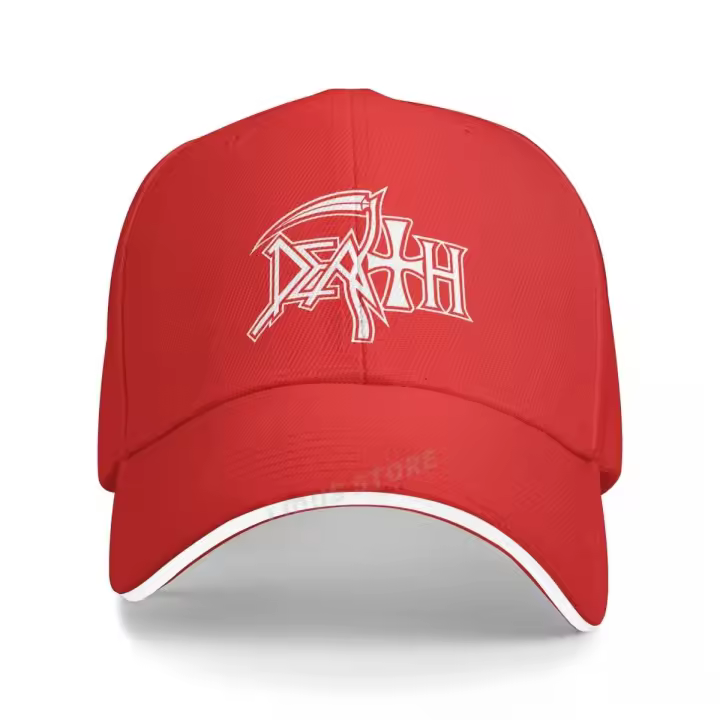 Gorro De Béisbol Ajustable ROCK BAND HEAVY METAL Muñeco Muñeca Para Hombres Y Mujeres Protección Solar Estilo Hip Hop Música Casual - 1