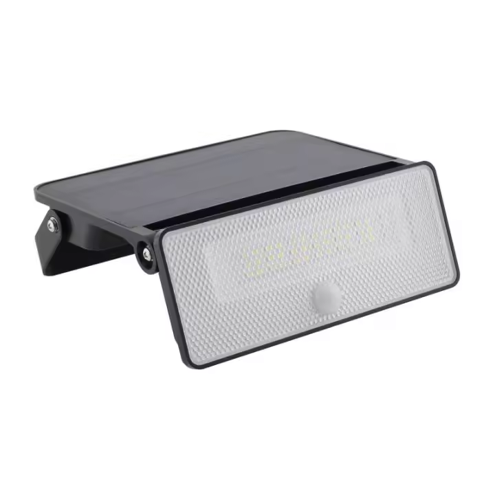 LEDBOX Aplique LED SOLAR TAZ 50W, sensor PIR, batería reemplazable, x2Litio 3,7V - 2200mAH, Blanco neutro. Iluminación exterior LED, Apliques led exterior - 1