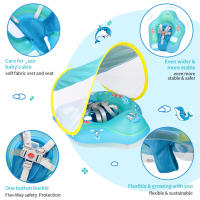 Nueva Actualización De La Piscina Flotante Para Bebés Con Canopy De Inflable Anillo Flotador Para Niños Juguete De Baño Para El Verano - details 8