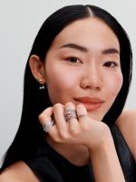 Pandora - Anillo de Lasso Bright Pink-Plata de Ley - details 3