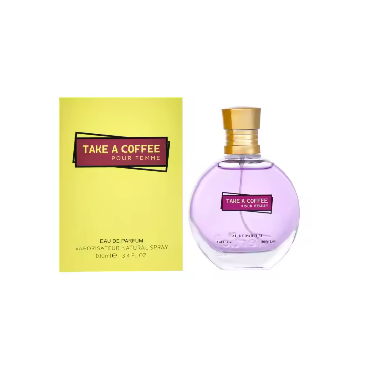 TAKE A COFFEE Pour Femme – Perfume para Mujer 100 ml – Fragancia Femenina Elegante y Duradera – Vaporizador Natural - 1