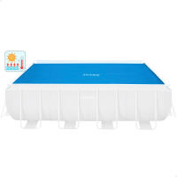 INTEX - Cobertor solar piscina rectangular, 488x244 cm, con orificios de drenaje, conserva la temperatura, reduce la evaporación del agua - details 0