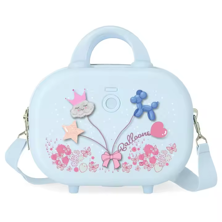 Enso Neceser de 29 cm x 21 cm x 15 cm fabricado en ABS. Azul - 1