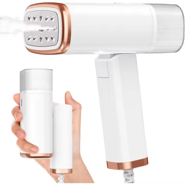 Vaporizador portátil de Mano para Ropa: sin esfuerzo, de 1000 W, Tanque de Agua de 4,1 floz - 1