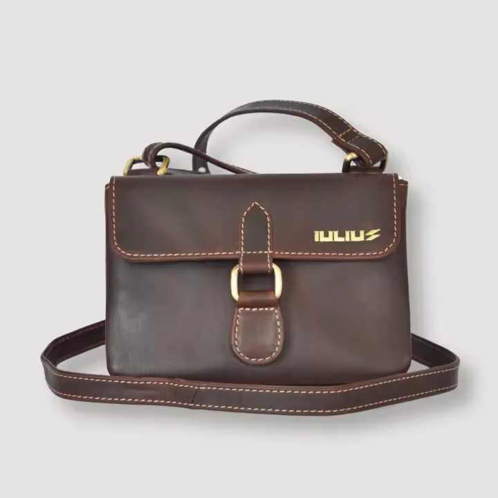 Mini Bolso Retro de Cuero Genuino – IULIUS - 1