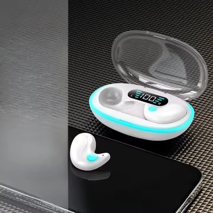 X55 Auriculares Inalámbricos Bluetooth 5.0 Reducción De Ruido Deportivos Juego Sueño Estéreo HiFi Auriculares Con Cable - 1