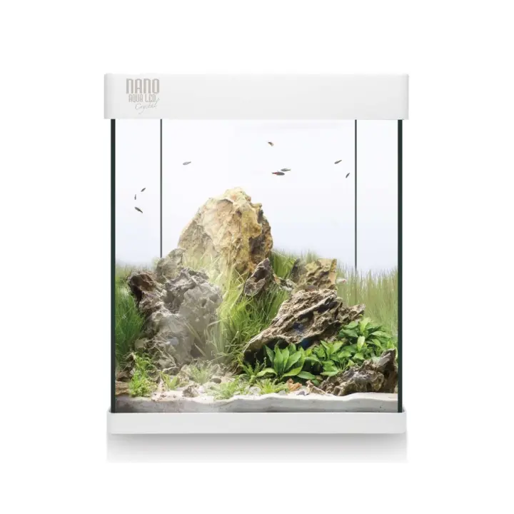 ICA - Kit Nano Aqualed 30 (30 Litros) - Kit Completo con Acuario de Cristal para Agua Dulce - 1