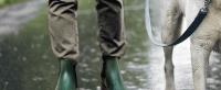 Botas de Agua Hombre Chelsea Zapatos de Lluvia Impermeable Wellington Botines de Goma de Moda Flexible y Antideslizante - details 0