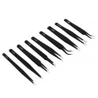 Set Profesional De Pinzas 9pcs Toolour Con Bolsa De Herramientas Resistente a Los Ácidos Y Magnéticas Para Reparación De Joyería Y Electrónica - details 10