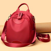 Mochila De Moda Para Mujer En Tela Oxford Gran Capacidad Casual Para Viajes Bolsa Escolar Con Cierre De Cremallera - details 5