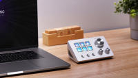 Mars Gaming MSD-TWO, Control Deck Compacto, 6 Teclas LCD Personalizables + 3 Botones, 3 Ruedas Multifuncionales, Control Deck Slim Ergonómico, Software de Control y Plug-ins, Windows y MacOS, Controladora Stream Multimedia en Negro o Blanco - details 1