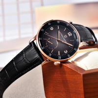 Reloj Mecánico De Moda Para Hombres PAGANI DESIGN PD-1790 42MM 10Bar Impermeable Cristal De Zafiro Pulsera De Cuero Acero Inoxidable Estilo Business - details 7