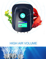 SOBO Bomba De Oxígeno Para Acuario De Alta Potencia 3.5W 8W Ajustable Para Tanque De Peces Compressor De Aire Con Flujo De Aire Regulable Para Acuario - details 2