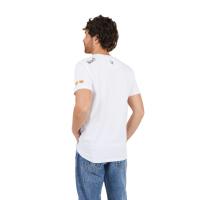 Camiseta Calavera Brave Soul 149DAVEW Blanco (White) - details 2