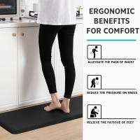 Alfombra De Cocina Antifatiga Con Cojín Impermeable Y No Esmerilada Para Zona De Lavabo Suelo Duro Con Propiedad Antideslizante - details 1