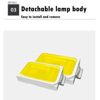 Lámpara Solar Para Jardín Control Inteligente Impermeable Decoración De Camino Luz Nocturna Para Jardín Fuente De Energía Solar ABS LED Moderno - details 12