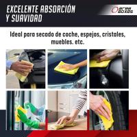 Gamuza Secado Coche, Bayeta Sintética Premium, Superior a La Natural. Tamaño Ideal. Toalla/Paño De Secado Exterior, Super Absorbente Y Con Estuche. No Deja Marcas, Seca En Una Pasada (1, 43 X 32 CM) - details 2