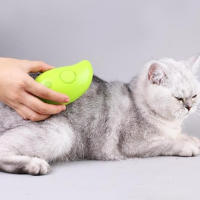 Peine Para Mascotas 3 En 1 Con Vapor Para Perros Y Gatos Limpieza Automática Masaje Eliminación De Pelos Con Spraying - details 2