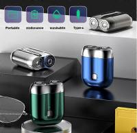 Nuevo Modelo Mini Afeitadora Eléctrica de Doble Cabezal, Unisex Mini Afeitadora Eléctrica Portátil - details 4