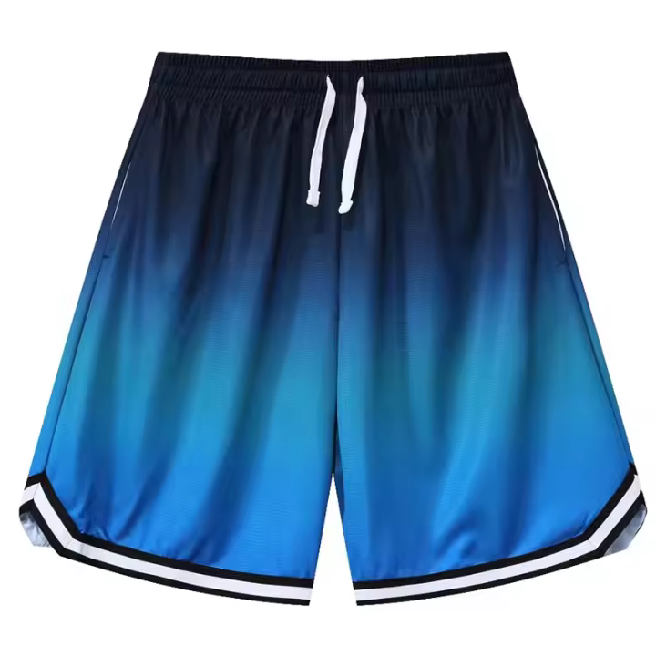 Shorts De Baloncesto Para Hombres 2024 Nuevos Pantalones Deportivos De Entrenamiento Con Bolsillos Ciclismo Y Correr - 1