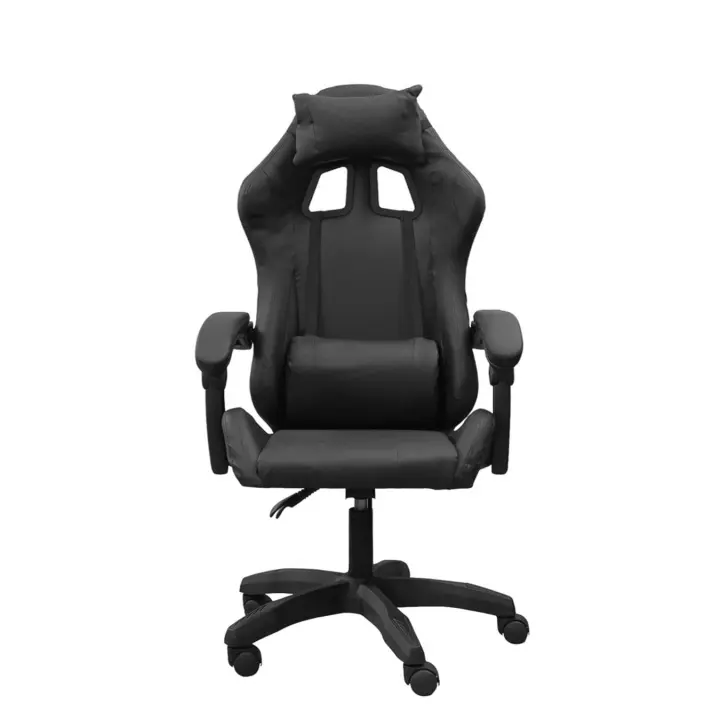 DASCK Silla Gaming, Silla de Oficina con Reposacabezas y Respaldo Ajustable, Ergonómica con Soporte Lumbar, Altura Ajustable - 1