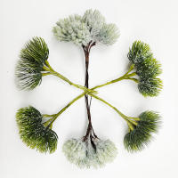Rama De Pino Artificial De 12cm Verde Plantas Falsas Para Decoración De Mesa Cumpleaños Bodas Y Hogar - details 4
