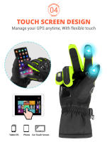Guantes De Motocicleta Para Invierno Impermeables Gant Moto Tacto De Pantalla Hombres Completo Dedos Guantes De Conducción De Motocicleta - details 12