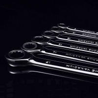 Juego De Llaves De Eje Ratcheting Estándar Métrico Para Reparación De Coches Y Equipo Doméstico Material De Acero Cr-V Multifuncional Doble Final - details 10