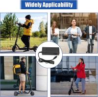 FGNS. Cargador 42V 2A para Patinete Electrico Xiao-mi, Youin,,Ninebot... para Xiaomi M365, MI 3, 1s, Essential, Aovo Pro M365, ES80, ESMAX, ESMINI, S3 EW4 - Segway Ninebot ES1 ES2 ES3 ES4 E22 E25, Cargador para Batería 36V, - details 1
