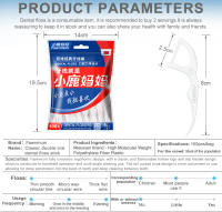 1000Pcs Floss Dental Familiar Fawnmum Con Dos Líneas De Toallitas Desechables Para Cuidado Oral Fresh Breath Para Adultos - details 1