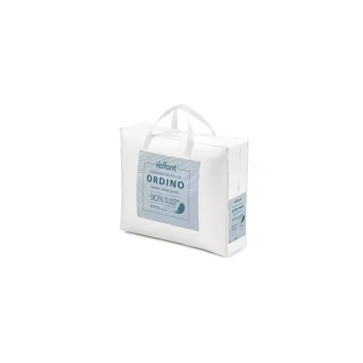 Edredón Nórdico Velfont Ordino 90% Plumón - Cálida y Confortable para Noches de Sueño Agradable - 1