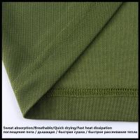 Camiseta De Verano Para Hombres Secado Rápido Pullover O-Neck Transpirable Para Trekk Ing Monta Nea Y Escalada Talla Grande Deportes Tees - details 13