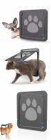 Puerta Para Mascotas Con Cerradura Segura Y Magnética Para Perros Y Gatos Instalación Fácil En Ventanas Y Puertas De Jardín Universal - details 9
