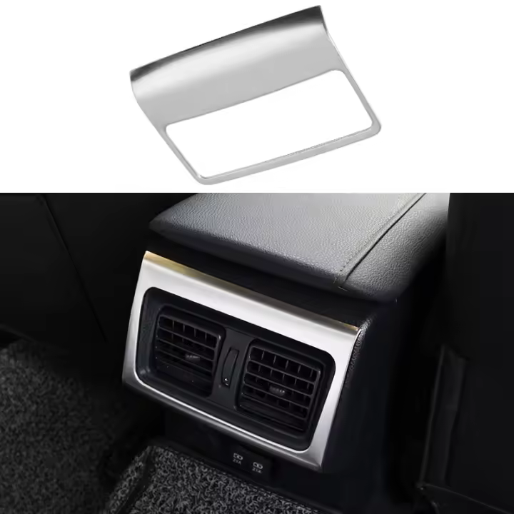 Cubierta De Ventilador De Aire Acondicionado Trasero Para Toyota Camry 70 XV70 2019-2023 Acero Inoxidable Accesorios De Hybrido Interior Mouldings - 1