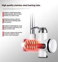 Grifo Eléctrico ZEXEF Calentamiento Instantáneo 3000W Rotación 360 Grados Doble Función Agua Caliente Y Fría Suministros Digitales Para Baño - details 24