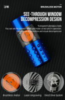 Kit De Máquina De Tatuaje Inalámbrica Con Motor Brushless Y Batería Recargable Diseño De Descompresión Pluma Rotativa De Aleación De Aluminio Para Tatuadores Profesionales - details 2