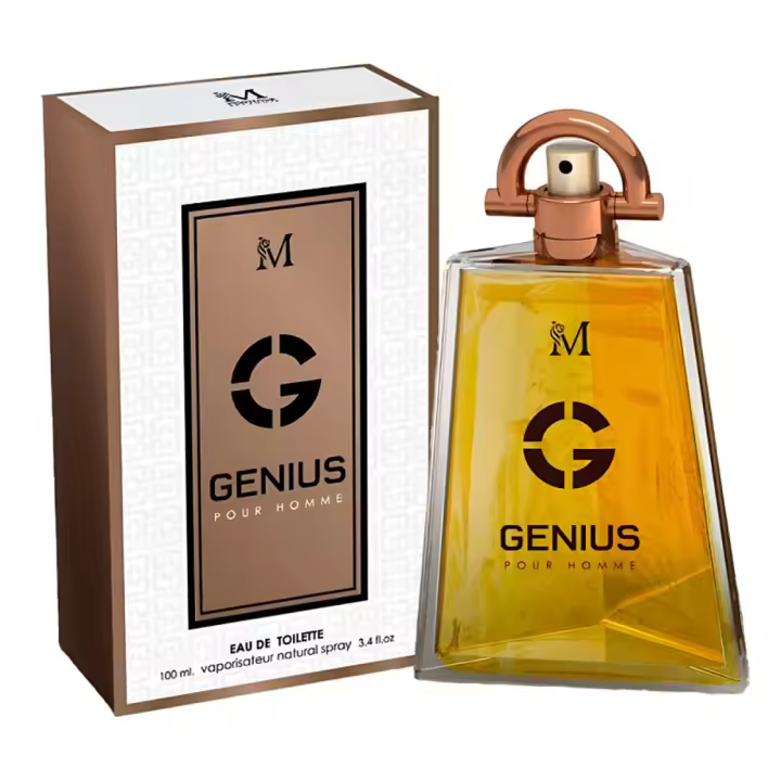 Genius Eau de Toilette para hombre 100ml Montage Brands Fragancia inspirada en otros perfumes Pour Homme Colonia - 1