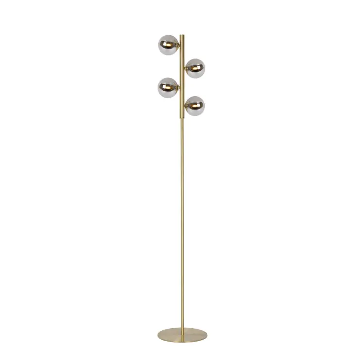 Lucide TYCHO - Lámpara de suelo - 4xG9 - Oro mate / Latón - 1