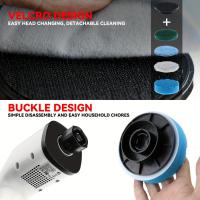MOV Depillador Eléctrico, Cuchillo de Limpieza inalámbrico, cabecales de Taladro, bañera y baldosa de piso 360 fregona con Mango ajustable - details 2